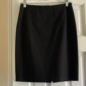 Ann Taylor Classic Black Pencil Skirt